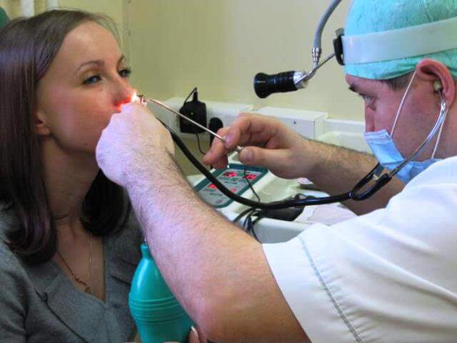 Диагностика травмы носа