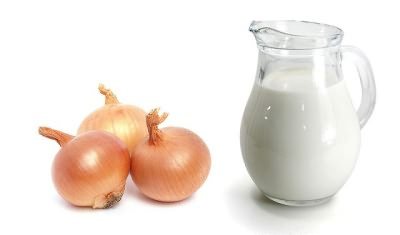 Молоко с луком от кашля