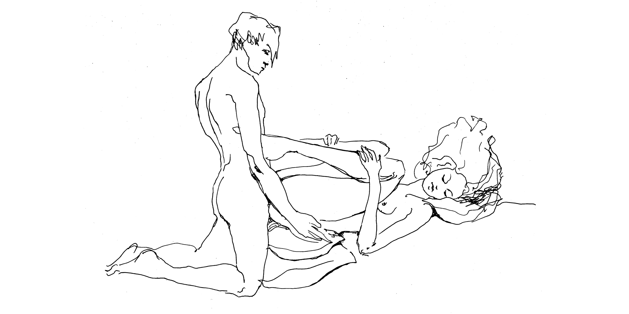 Поза «Лёжа на спине с поддержкой — мужчина сверху» Поза «Лёжа на спине с поддержкой — мужчина сверху»