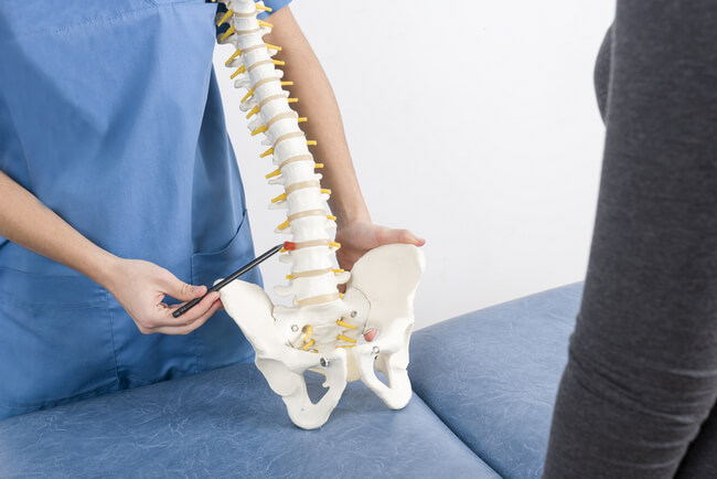 Как худеть если болит спина